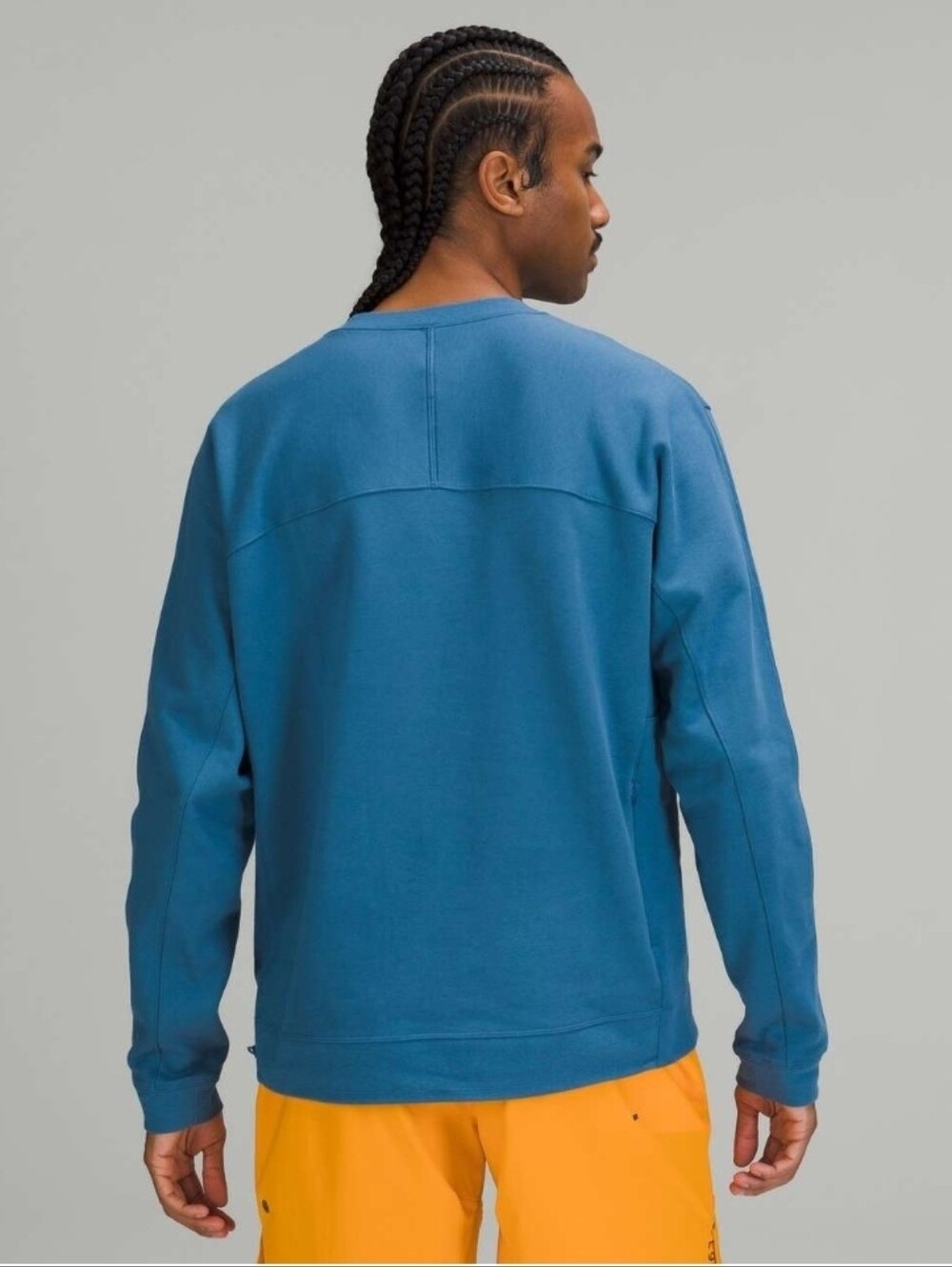 Mens Lululemon French Terry Oversized Long Sleeve Crew Medium